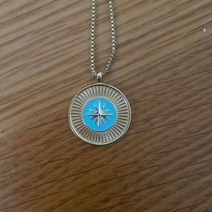 Gorjana Compass Pendant Necklace